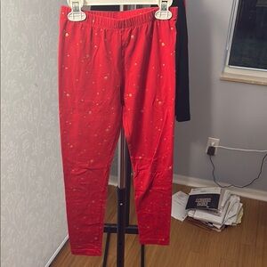 Cat & Jack Red Leggings